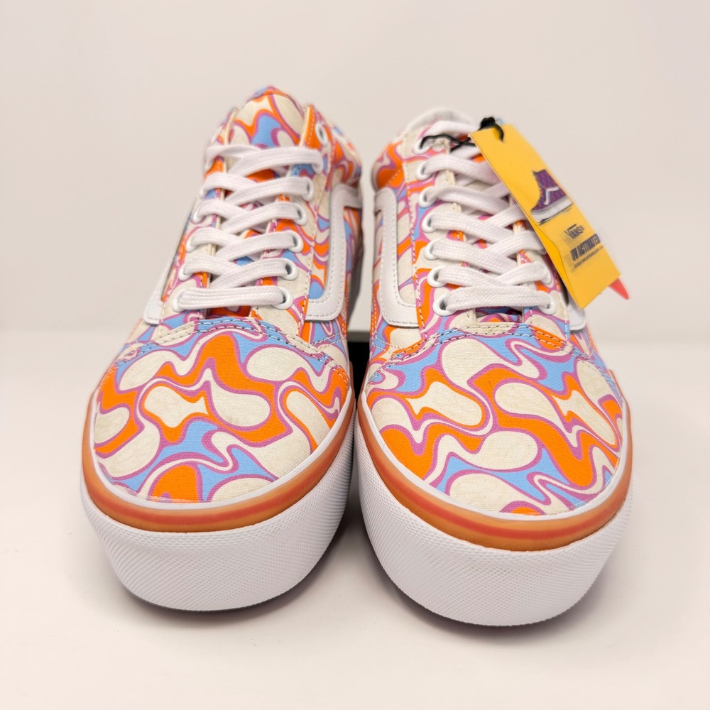Vans Platform Old Skool Sneakers in Orange, Purple, Pink - Picture 6 of 16